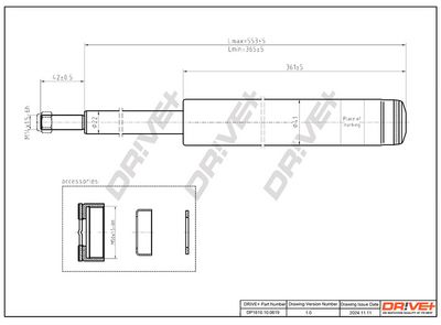 AMORTIZOR DR!VE+ DP1610100619