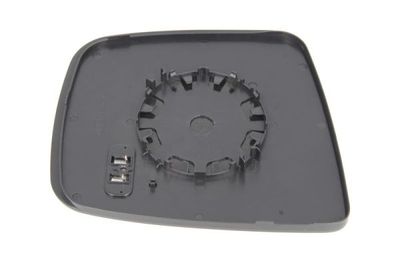 Zijspiegel glas Links (in reliëf, met verwarming, chroom) past: NISSAN NV200 02.10-