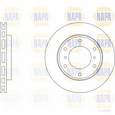 Brake Disc NAPA NBD5376