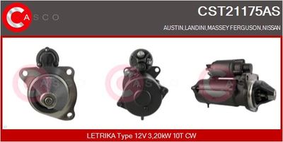 Стартер CASCO CST21175AS для AUSTIN MONTEGO