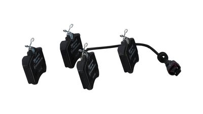 BREMSBELAGSATZ SCHEIBENBREMSE VALEO 301674A 21