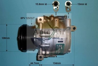 Compressor, air conditioning Auto Air Gloucester 14-3306