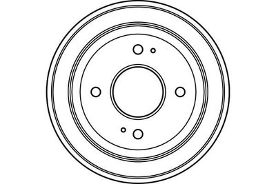BREMSTROMMEL TRW DB4109 1