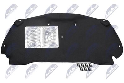 Garso izoliacijos medžiaga, variklio niša