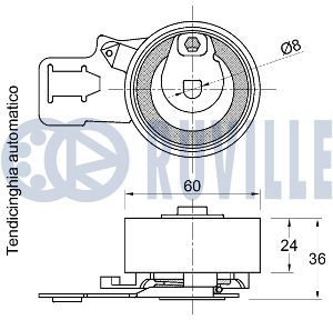 ROLA INTINZATOR CUREA DISTRIBUTIE RUVILLE 542775 1