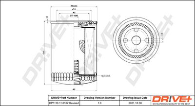 FILTRU ULEI Dr!ve+ DP1110110182 0