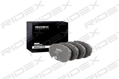 Комплект тормозных колодок, дисковый тормоз RIDEX 402B0615 для INFINITI J30