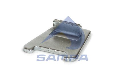 Chapa de soporte, perno de zapata de frenos