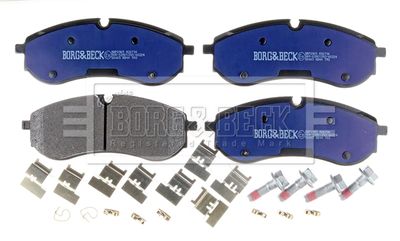 Комплект тормозных колодок, дисковый тормоз BORG & BECK BBP2905 для MAN TGE