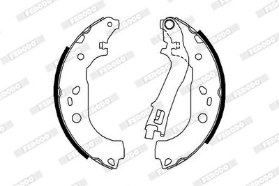 SET SABOTI FRANA FERODO FSB676 1