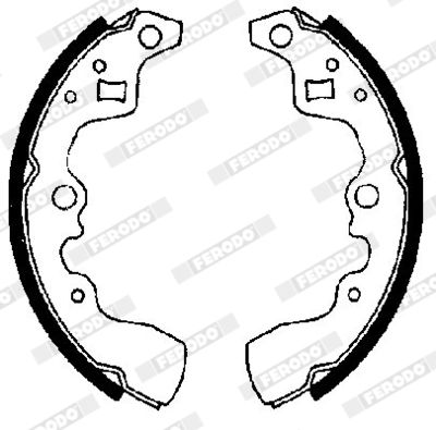 SET SABOTI FRANA FERODO FSB4114 1