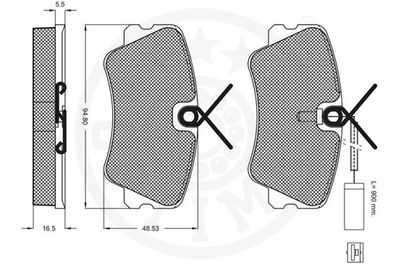 SET PLACUTE FRANA FRANA DISC OPTIMAL 9846 2