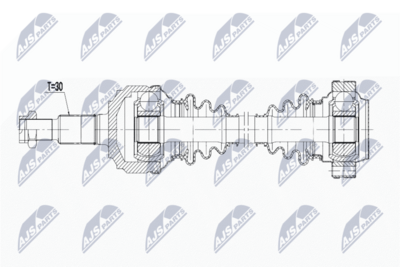полуоска NTY NPW-WW-186