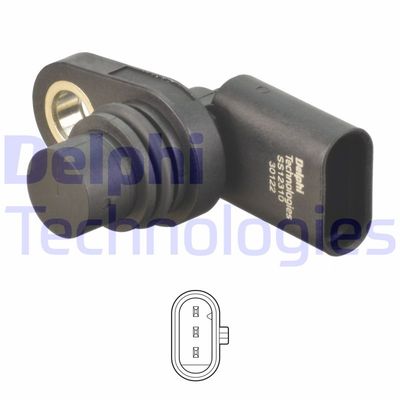 Sensor, kamaxelposition DELPHI SS12310-12B1