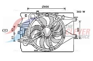 LüFTER MOTORKüHLUNG AVA Clever Choice FT7602