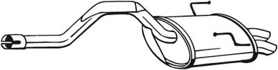 BOSAL Endschalldämpfer
