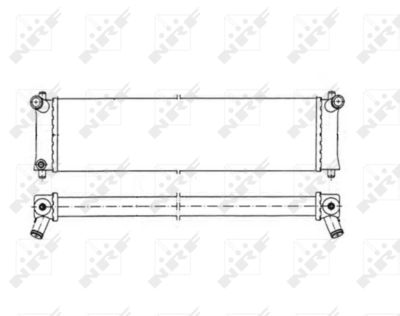 RADIATOR RACIRE MOTOR NRF 50547 4