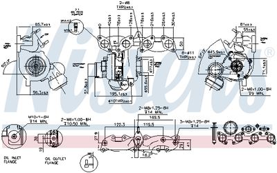 COMPRESOR SISTEM DE SUPRAALIMENTARE NISSENS 93135 5