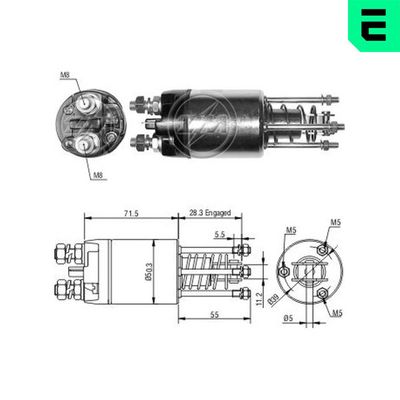 SOLENOID ELECTROMOTOR