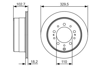 DISC FRANA BOSCH 0986479R15 4