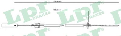 Cable Pull, clutch control C0256C