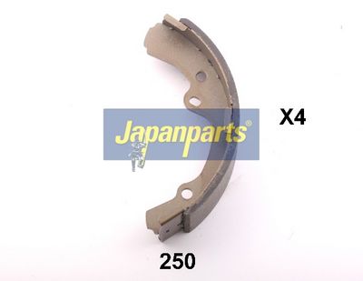 JAPANPARTS Stabdžių trinkelių komplektas