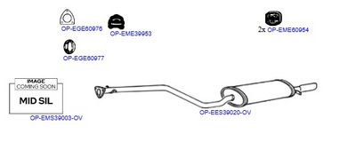 Изпускателна система OPTIMAL OP-EXSPO014