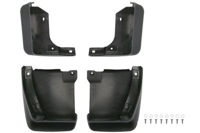 Spatlap Achter/Voor Links/Rechts (set 4 stuks.) past: HONDA ACCORD VII 10.02-05.08