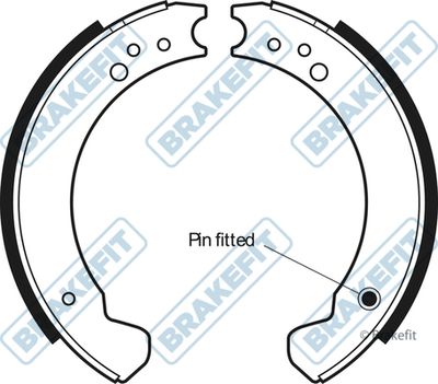 APEC Brake Shoe Set BSH1089