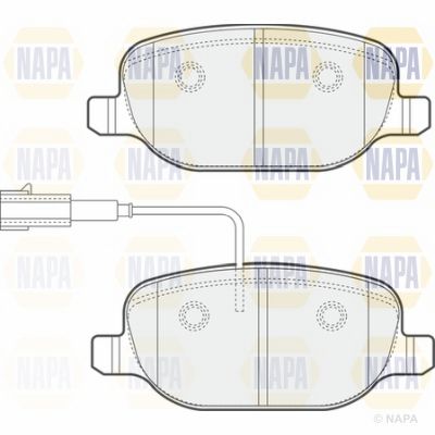 Brake Pad Set NAPA PBP7725