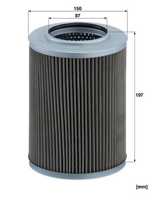 Hydraulisch filter (patroon) past: CASE IH 210 B, 240 B, 240 B LR, 250 C, 290 B, 300 C JCB 330, 450, 460