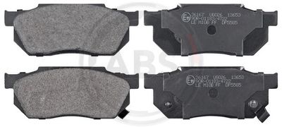 Zestaw klocków hamulcowych, hamulce tarczowe A.B.S. 36167