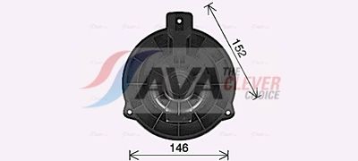 вентилатор вътрешно пространство AVA Clever Choice KA8309