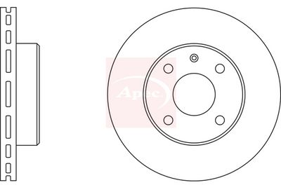 APEC Brake Disc DSK525