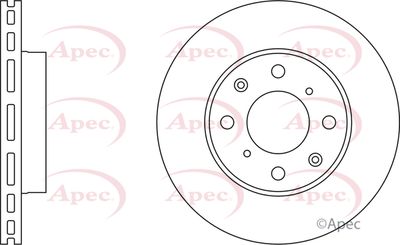 Brake Disc APEC DSK240