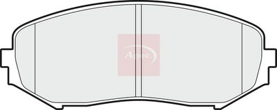 APEC Brake Pad Set, disc brake PAD1596