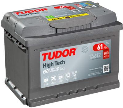 Стартерная аккумуляторная батарея TUDOR TA612 для CHEVROLET ASTRA