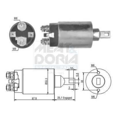 SOLENOID ELECTROMOTOR