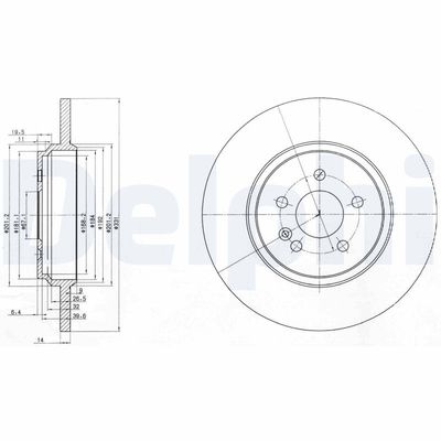 Brake Disc BG3728