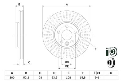 Brake Disc 0 986 479 974