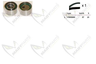 Комплект ремня ГРМ MABYPARTS OBK010461 для SUZUKI SWIFT