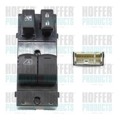 Выключатель, стеклолодъемник HOFFER 2106474 для NISSAN MICRA