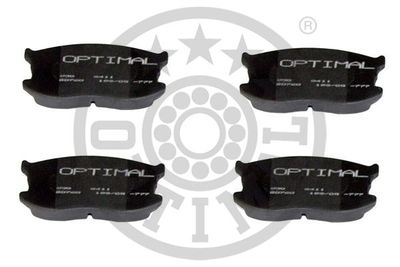 OPTIMAL BP-09411 Тормозные колодки и сигнализаторы  для MAZDA 323 II Hatchback (BD) 1.5
