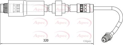 Brake Hose APEC HOS4119