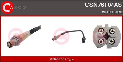 Lambda sonda CASCO CSN76T04AS
