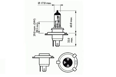 Лампа накаливания, фара дальнего света SCT - MANNOL 202792 для FIAT DUNA
