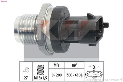 SENSOR KRAFTSTOFFDRUCK