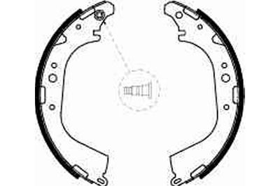 Brake Shoe Set GS8501