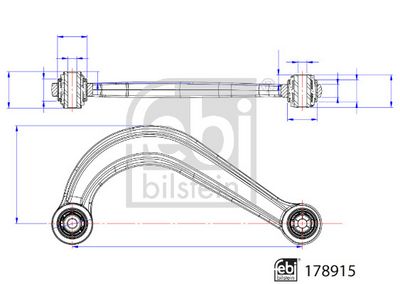 LENKER RADAUFHäNGUNG FEBI BILSTEIN 178915 2