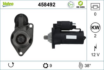 стартер VALEO 458492